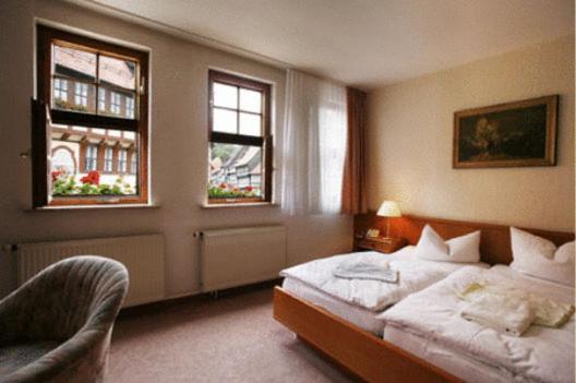 Hotel Zum Kanzler Stolberg i. Harz Esterno foto