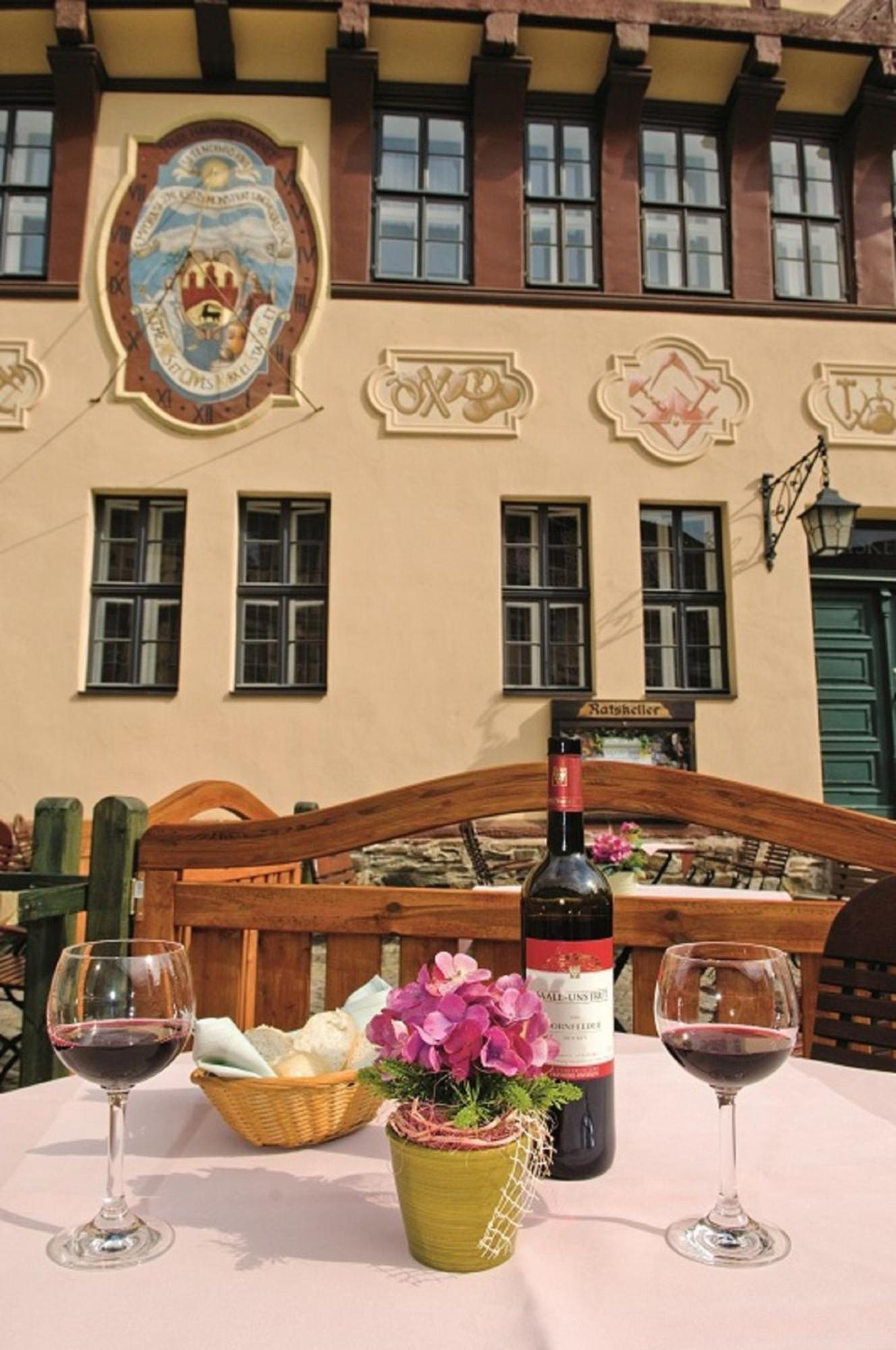 Hotel Zum Kanzler Stolberg i. Harz Esterno foto