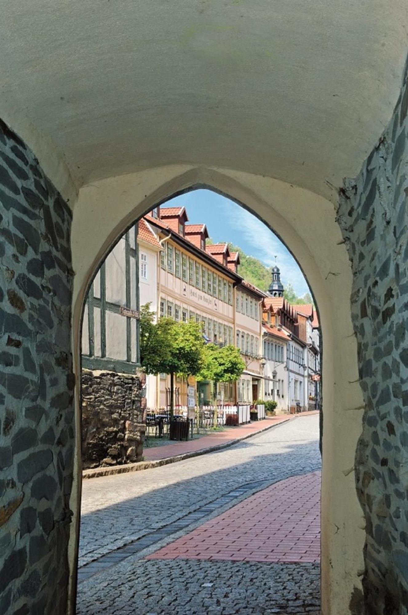 Hotel Zum Kanzler Stolberg i. Harz Esterno foto