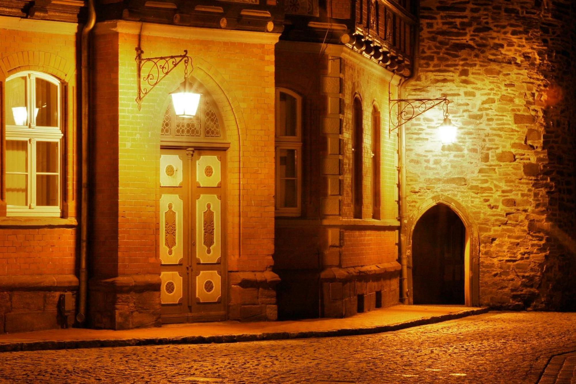 Hotel Zum Kanzler Stolberg i. Harz Esterno foto