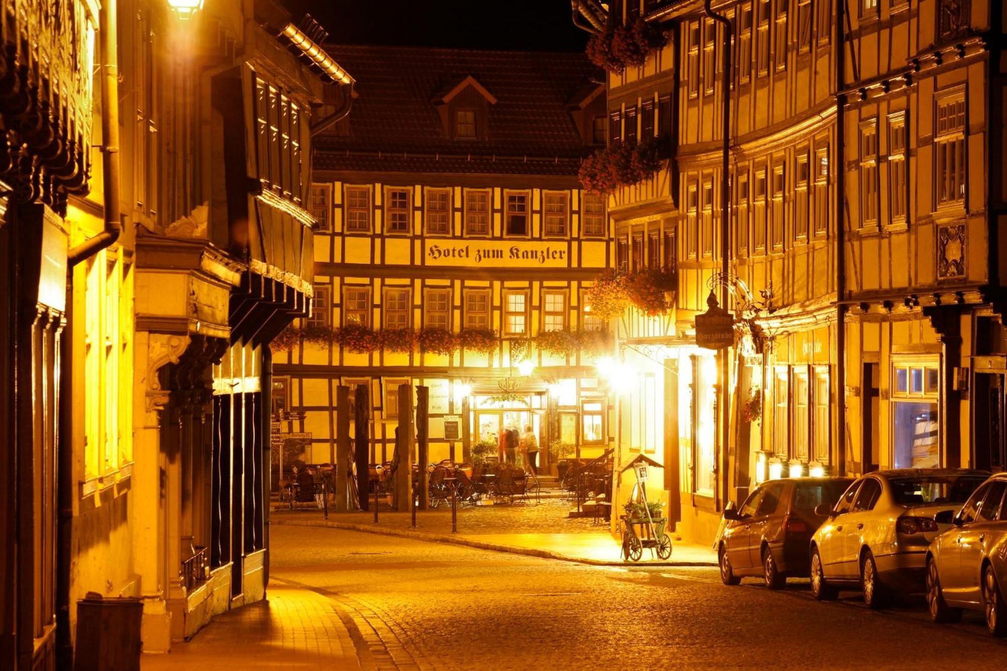 Hotel Zum Kanzler Stolberg i. Harz Esterno foto