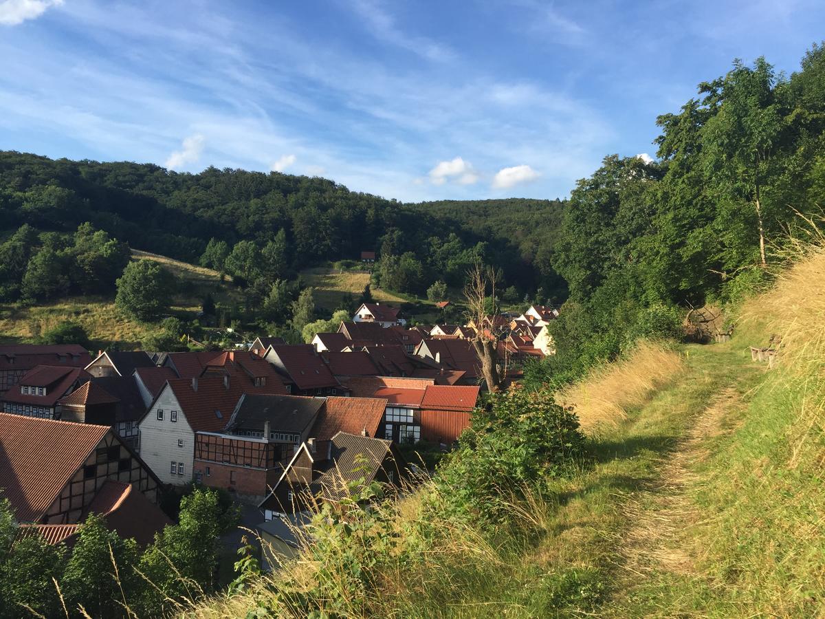 Hotel Zum Kanzler Stolberg i. Harz Esterno foto