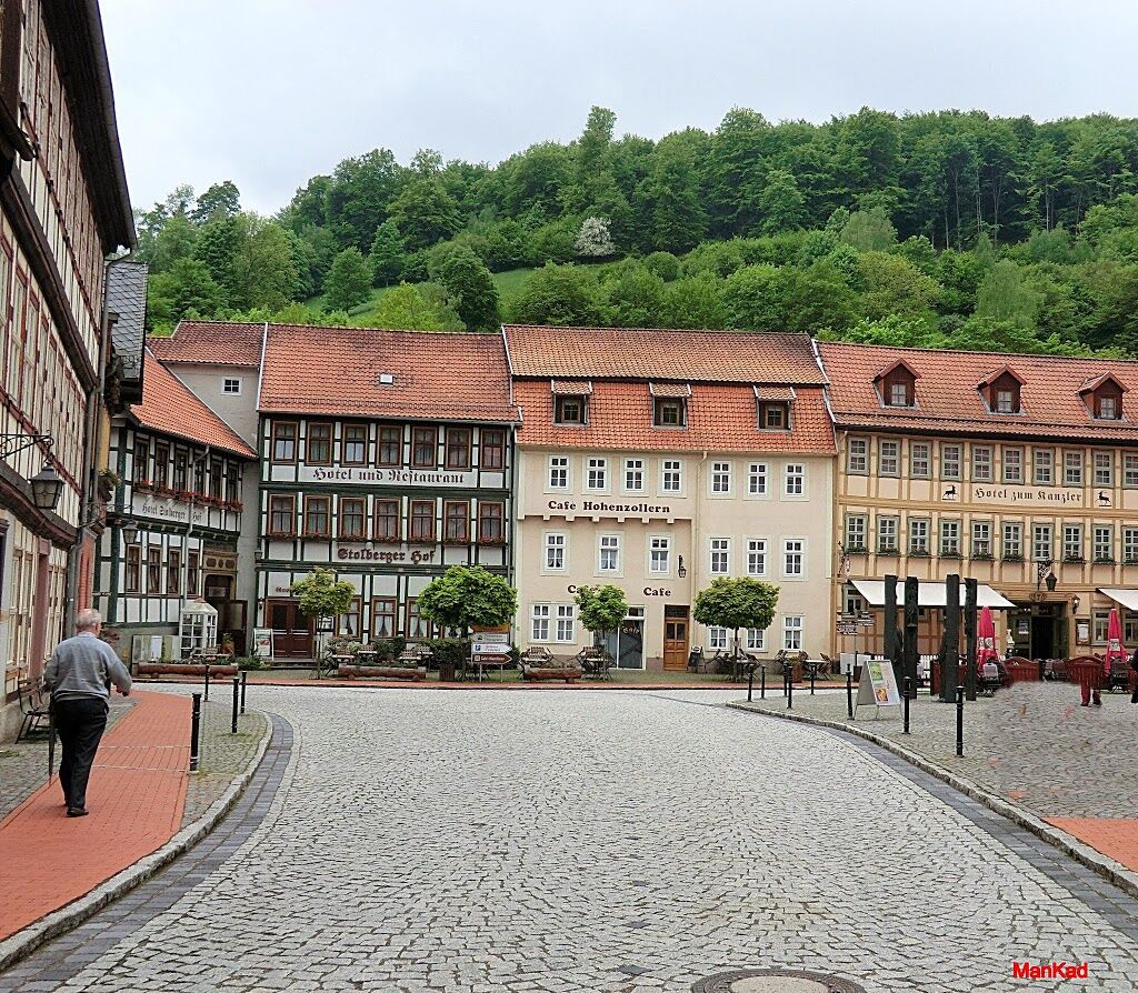 Hotel Zum Kanzler Stolberg i. Harz Esterno foto